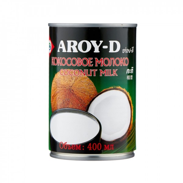 Молоко кокосовое 60% Aroy-D, 400 мл