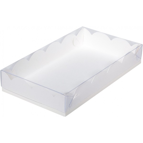 Коробка для печенья и пряников (белая), 220*150*35 мм