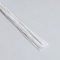 Флористическая проволока в бумажной оплётке "Белая", 0,3 мм, 30 шт