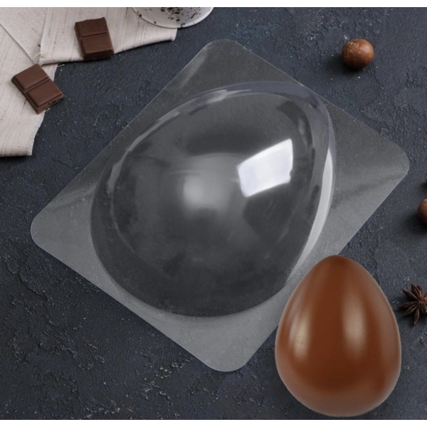 Форма для шоколада и конфет «Яйцо», 22×16×8 см